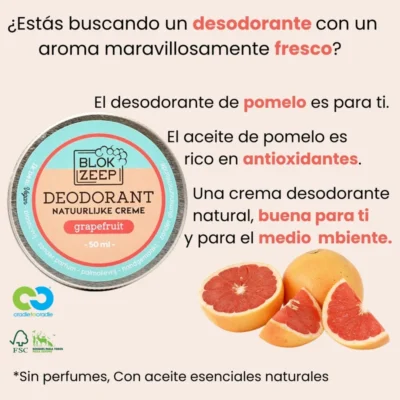 DESODORANTE BLOK ZEEP POMELO 50 GR
